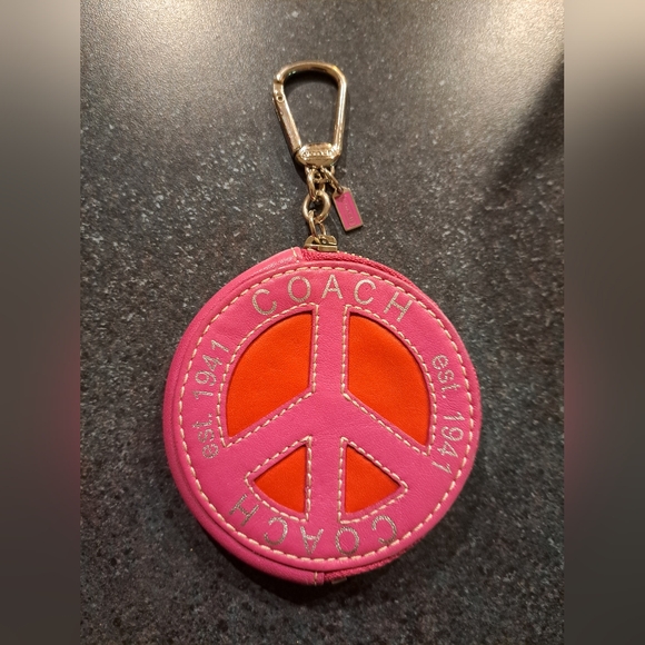 Peace Sign Handbag Charm